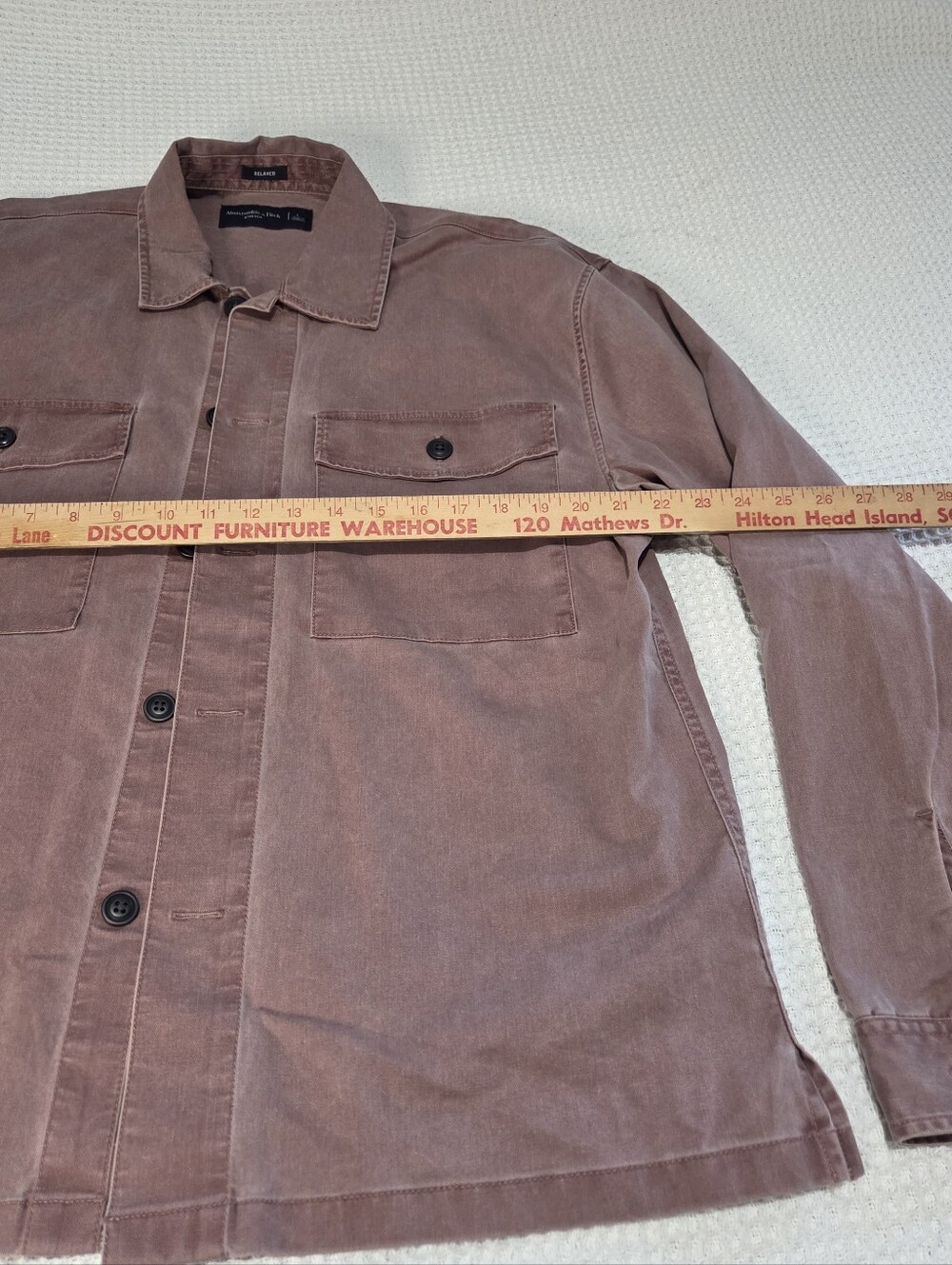 Abercrombie Shirt/ Jacket Size Large - Picture 5 of 7